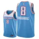 Men's 2018-19 Sacramento Kings #8 Bogdan Bogdanovic City Blue Edition Jersey