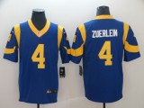 NFL Los Angeles Rams #4 Zuerlein Blue Vapor Untouchable Limited NFL Jersey