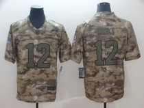 Men's Nike Los Angeles Rams #12 Cooks Salute To Service Jersey