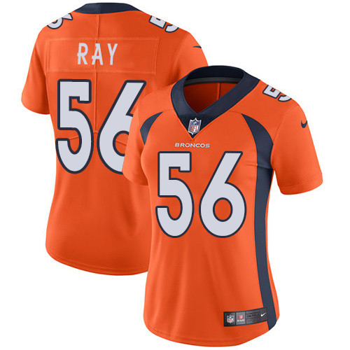 Women's Nike Denver Broncos #56 Shane Ray Orange Vapor Untouchable Limited Jersey