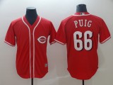 MLB Cincinnati Reds #66 Puig Red Game Nike Jersey