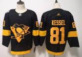 NHL Penguins 81 Phil Kessel 2019 Stadium Series Black Adidas Men Jersey