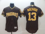 MLB San Diego Padres #13 Machado Bown Elite Men's Jersey