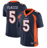 Nike Denver Broncos #5 Joe Flacco Navy Blue Alternate Vapor Untouchable Limited Player NFL Jersey