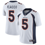 Nike Denver Broncos #5 Joe Flacco White Alternate Vapor Untouchable Limited Player NFL Jersey