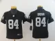 Youth Nike Oakland Raiders #84 Brown Vapor Untouchable Black Limited Jersey