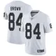 Youth Oakland Raiders #84 Brown Vapor Untouchable White Limited Jersey
