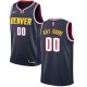 Men's NBA Denver Nuggets Swingman Navy Blue City Edition Customized Nike Jersey