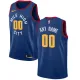 Men's NBA Denver Nuggets Blue City Edition Customized Nike Jersey