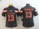 Women Cleveland Browns #13 Odell Beckham Jr Brown Vapor Untouchable Limited Jersey