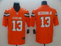 Nike Cleveland Browns  #13 Odell Beckham Jr Orange Vapor Untouchable Limited Jersey