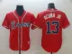 Atlanta Braves #13 Ronald Acuna MLB Men's Red Game Jersey