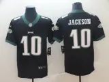 Men's Nike Philadelphia Eagles #10 Jackson Black Vapor Untouchable Limited Player Jersey