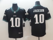 Men's Nike Philadelphia Eagles #10 Jackson Black Vapor Untouchable Limited Player Jersey