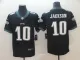 Men's Nike Philadelphia Eagles #10 Jackson Black Vapor Untouchable Limited Player Jersey