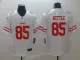 San Francisco 49ers #85 George Kittle Men's White Alternate Limited Vapor Untouchable NFL Jersey