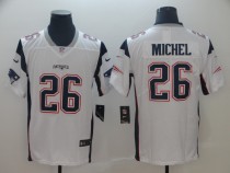 New England Patriots #26 Sony Michel White Vapor Untouchable Limited NFL Jersey