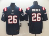 New England Patriots #26 Sony Michel Navy Blue Color Rush Limited NFL Jersey