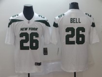 Men's New York Jets #26 Bell White Vapor Untouchable Limited Stitched Jersey