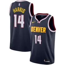 NBA Denver Nuggets #14 Harris Statement Navy Swingman  2018-19 Jersey