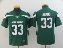 Youth New York Jets #33 Jamal Adams Green Vapor Untouchable Limited Stitched NFL Jersey