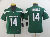 Youth New York Jets #14 Sam Darnold Green Vapor Untouchable Limited Stitched Jersey