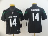 Youth New York Jets #14 Darnold Black Vapor Untouchable Limited Stitched Jersey