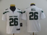 Youth New York Jets #26 Bell White Vapor Untouchable Limited Stitched Jersey