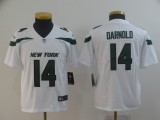 Youth New York Jets #14 Darnold White Vapor Untouchable Limited Stitched Jersey