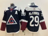 NHL Avalanche #29 Nathan MacKinnon Navy Blue Alternate Adidas Men Jersey