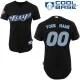 MLB Toronto Blue Jays Black Cool Base Customized Men Jersey