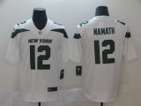 Men's New York Jets #12 Namath White Vapor Untouchable Limited Stitched Jersey