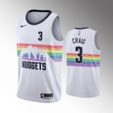 NBA Denver Nuggets #3 Torrey Craig New 2018/19 City Edition Swingman White Jersey