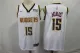 NBA Denver Nuggets #15 Nikola Jokic White Swingman 2018-19 Jersey