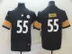Pittsburgh Steelers #55 Bush Vapor Untouchable Player Limited Black Jersey