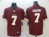 Men's Nike Washington Redskins #7 Haskins  Burgundy Red Team Color Vapor Untouchable Limited Jersey