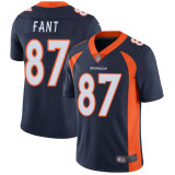 Nike Denver Broncos #87 Noah Fant Navy Blue Alternate Vapor Untouchable Limited Player NFL Jersey
