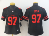 Women Nike San Francisco 49ers #97 Nick Bosa Black Vapor Untouchable Limited Jersey