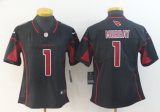 Women Arizona Cardinals #1 Murray Black Vapor Untouchable Limited Jersey