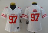 Women Nike San Francisco 49ers #97 Nick Bosa White Vapor Untouchable Limited Jersey