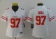Women Nike San Francisco 49ers #97 Nick Bosa White Vapor Untouchable Limited Jersey
