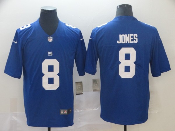 Nike New York Giants #7 Jones Blue Vapor Untouchable Limited Jersey