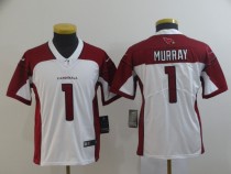 Youth Arizona Cardinals #1 Murray White Vapor Untouchable Limited Jersey