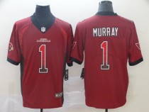 NFL Arizona Cardinals #1 Murray Red Drift Fashion Color Rush Limited Jersey