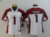 Women Arizona Cardinals #1 Murray White Vapor Untouchable Limited Jersey