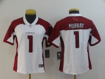 Women Arizona Cardinals #1 Murray White Vapor Untouchable Limited Jersey