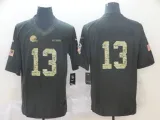 NFL Cleveland Browns #13 Odell Beckham Jr Salute to Service Limited Jersey