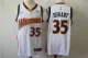 NBA Warrior 35 Kevin Durant White Nike Throwback Men Jersey
