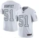 Nike Oakland Raiders #51 Burfict White Color Rush Limited Jersey
