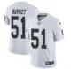 Nike Oakland Raiders #51 Burfict White Vapor Untouchable Limited Jersey